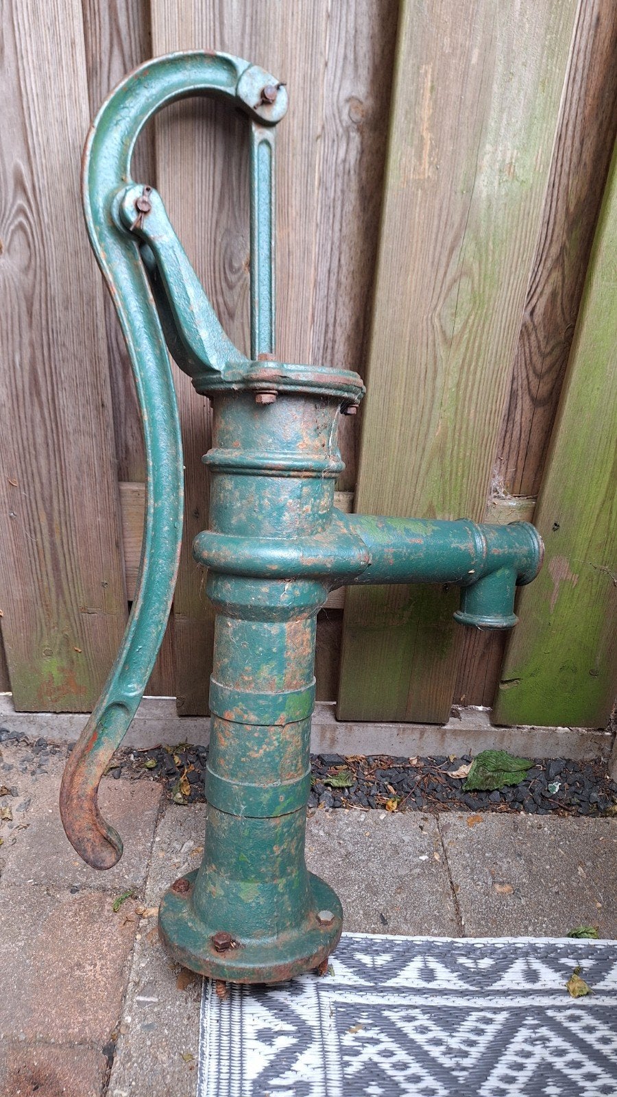 Antieke gietijzeren waterpomp - Hanseatic, Antiek en Kunst, Ophalen
