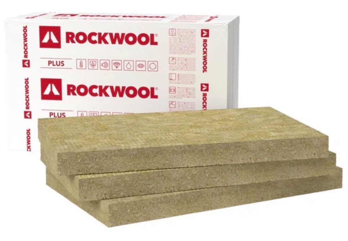 Rockwool Plus isolatie 200mm, 140mm en 120mm - Restpartij, Ophalen, 12 cm of meer, Nieuw, Steenwol