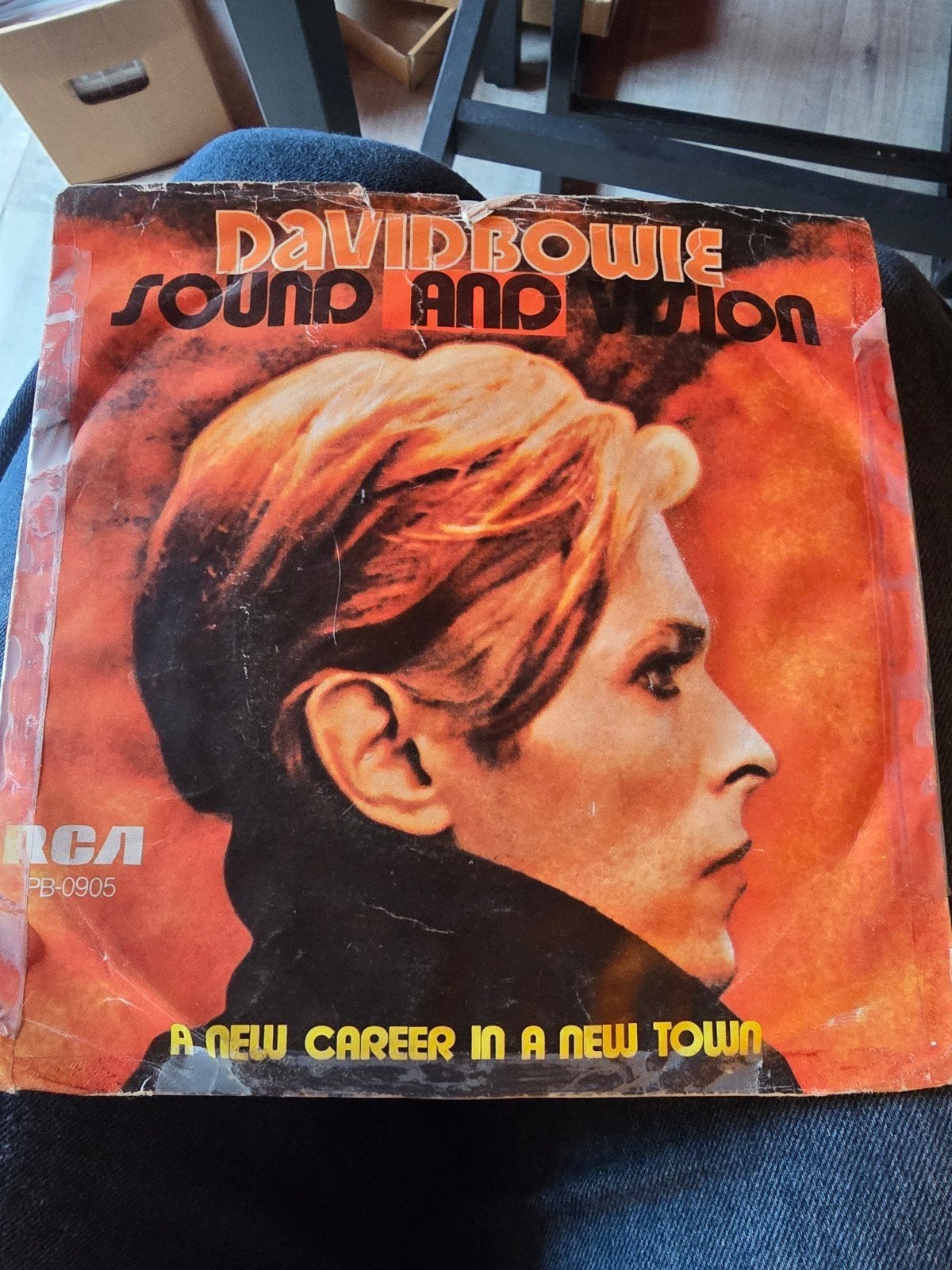 David Bowie - Sound and Vision (7 inch single), Gebruikt, Pop, 7 inch, Ophalen of Verzenden