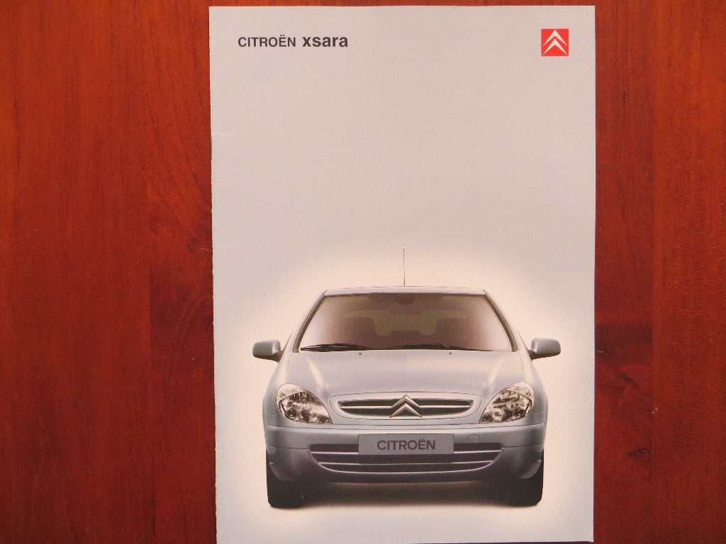 Citroën Xsara (aug. 2001) met bijlage technische gegeven, Ophalen of Verzenden, Nieuw, Citroën