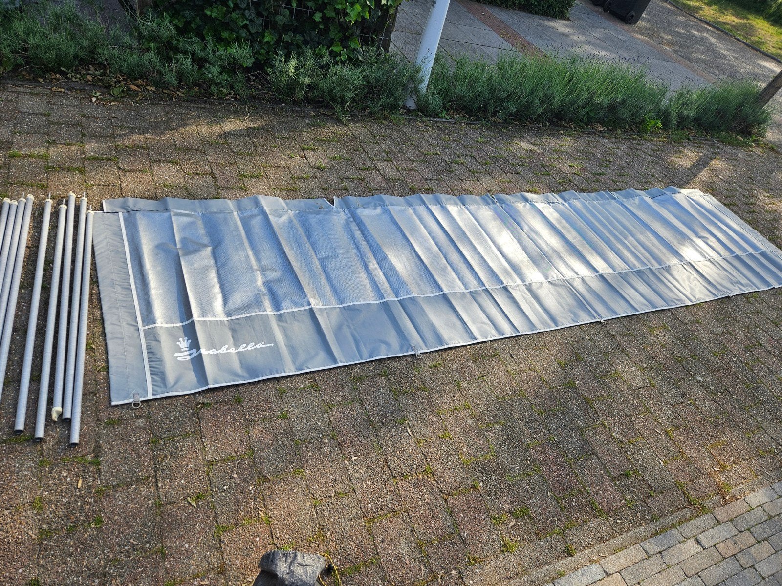 Isabella windscherm 450x110cm - 4-delig, Caravans en Kamperen, Ophalen of Verzenden