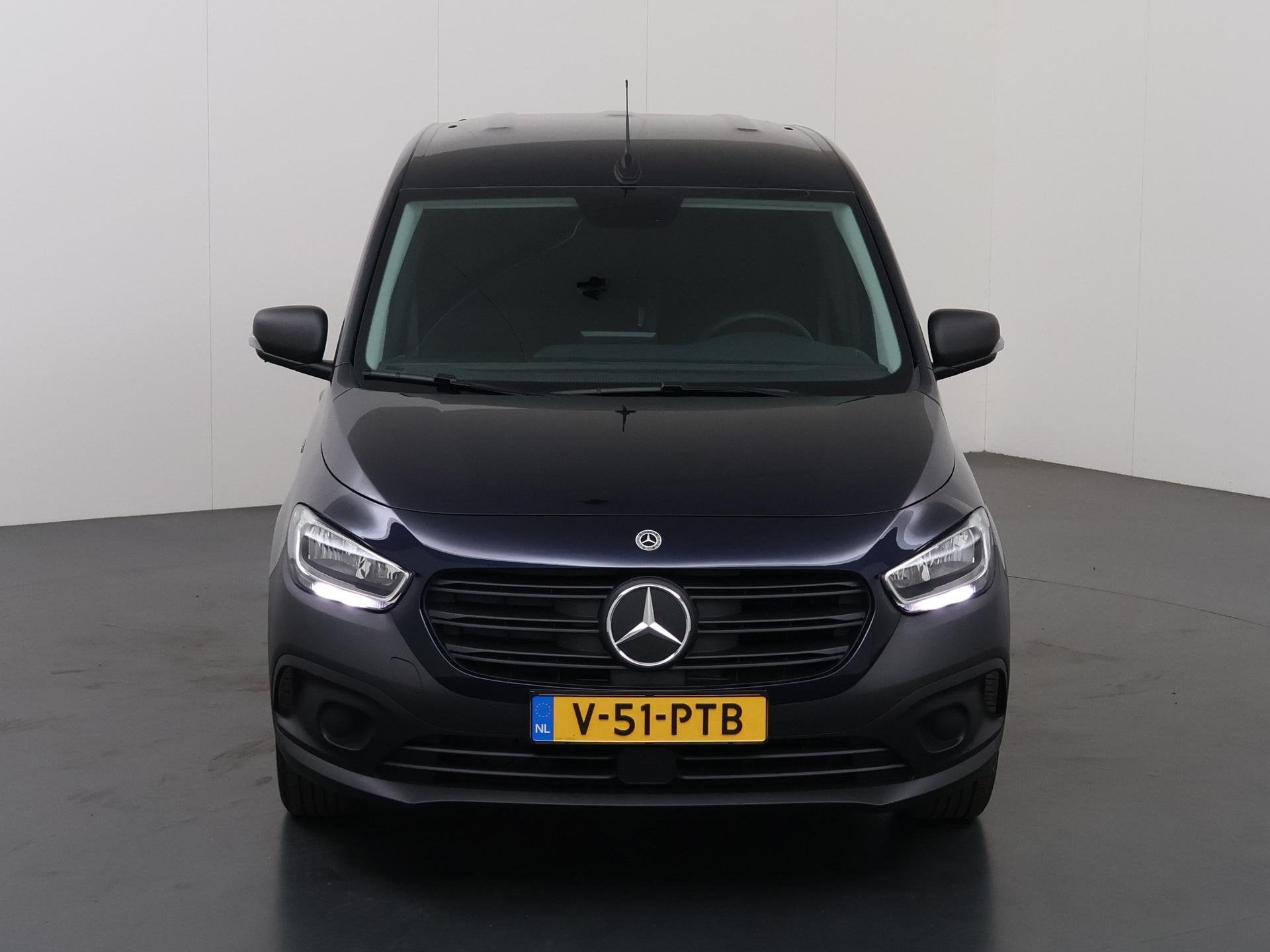 Mercedes-Benz eCitan 51kW | L1 | PRO | 280KM WLTP | | Naviga, Auto's, Stof, Zwart, Blauw, 122 pk