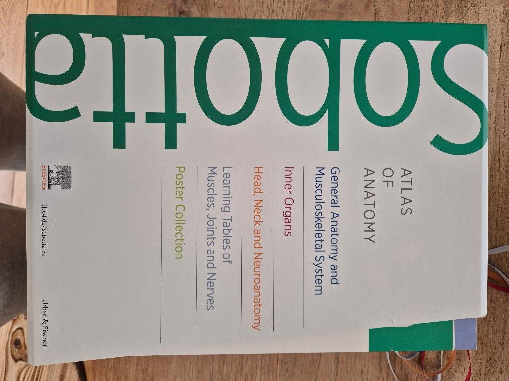 Atlas of Anatomy, Ophalen, Beta, Elsevier, WO
