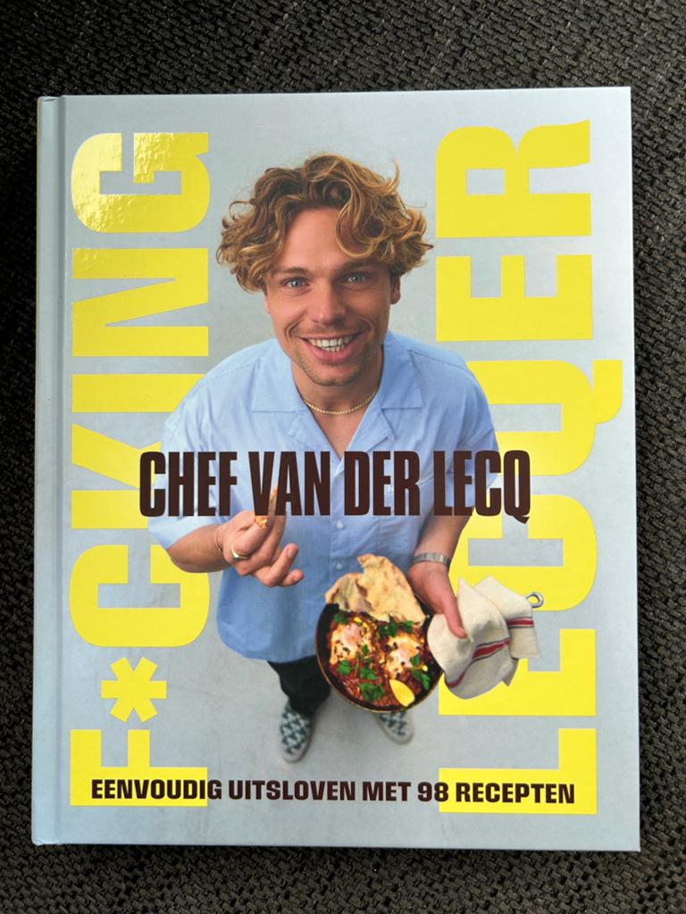 Kookboek chef van der lecq, Boeken, Ophalen of Verzenden, Zo goed als nieuw