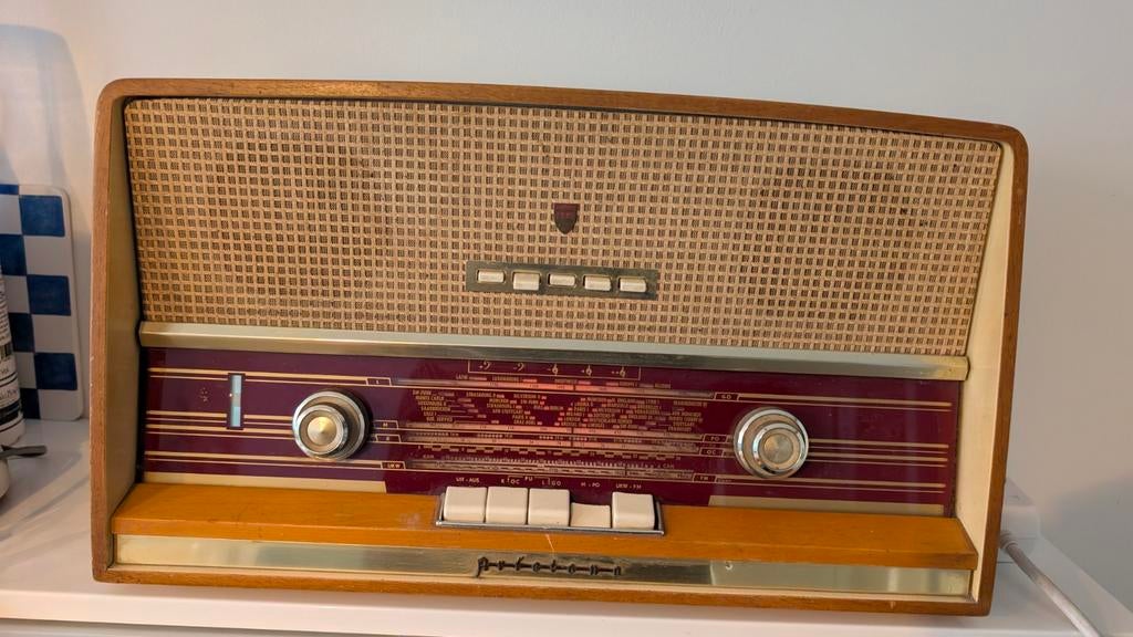 Radio Philips vintage aristona, Ophalen of Verzenden