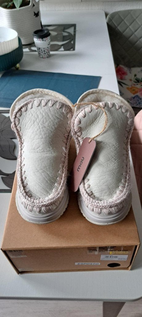 DAMES MOU BOOTS MAAT 36., Kleding | Dames, Schoenen, Ophalen of Verzenden, Nieuw, Wit