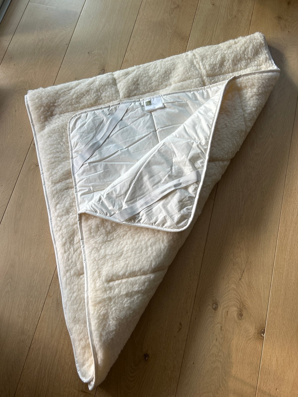 Luxe wollen matrastopper 90x200 cm -  Texelse schaapswol, 90 cm, Eenpersoons, Nieuw, Ophalen of Verzenden