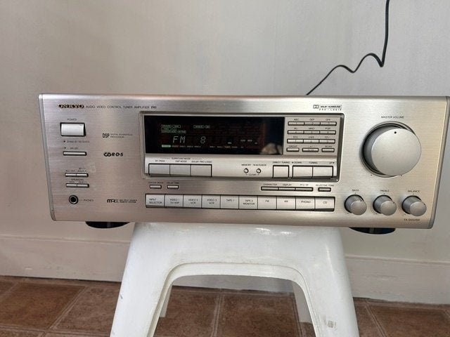 Te koop: ONKYO Receiver Type TX-SV 525R, Ophalen of Verzenden, Zo goed als nieuw, 120 watt of meer, Overige merken
