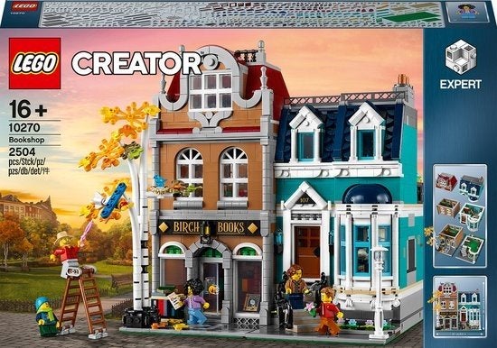 LEGO Creator Expert Nr 10270 Boekenwinkel - NIEUW!, Kinderen en Baby's, Speelgoed | Duplo en Lego, Lego, Nieuw, Ophalen of Verzenden