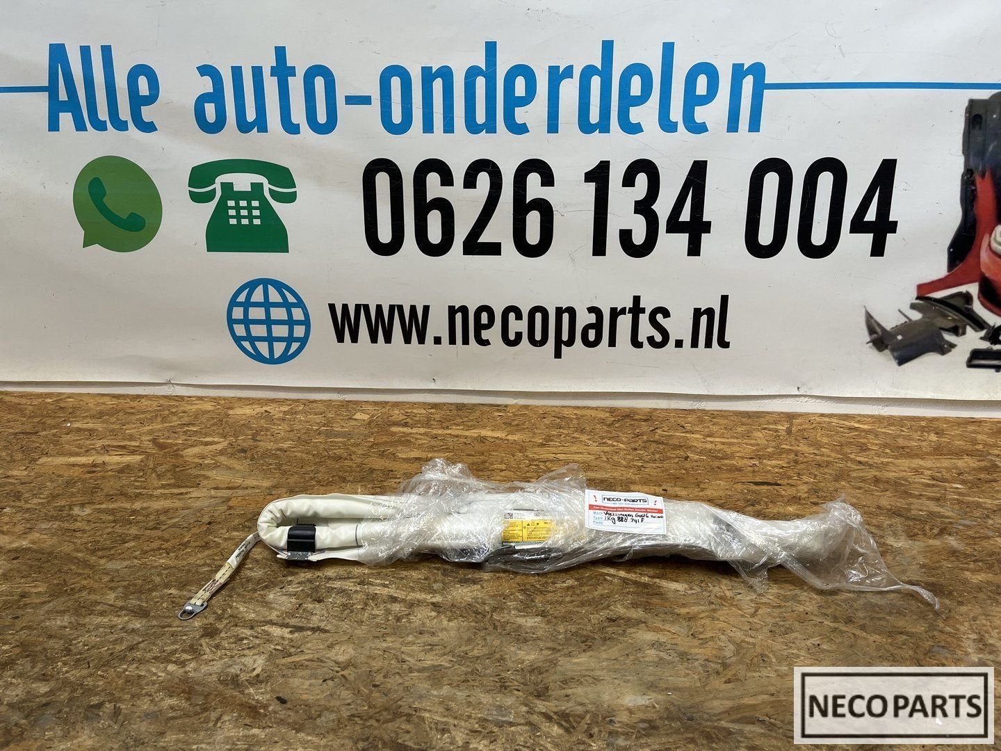 VOLKSWAGEN GOLF 6 VARIANT AIRBAG DAKAIRBAG LINKS ORGINEEL, Auto-onderdelen, Gebruikt, -, Volkswagen, -