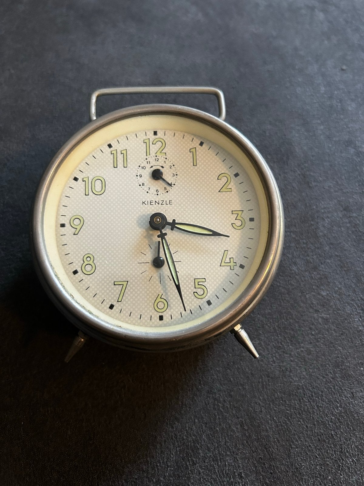 Vintage Kienzle wekker - Klassiek design, Ophalen of Verzenden