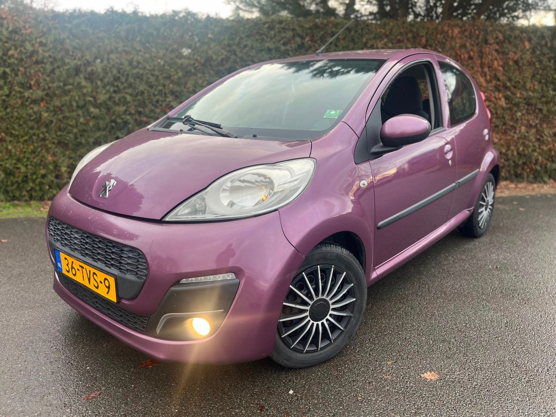 Peugeot 107 1.0 Active AIRCO LED NIEUWE-APK 5 DEURS !, Voorwielaandrijving, Euro 5, Stof, Gebruikt
