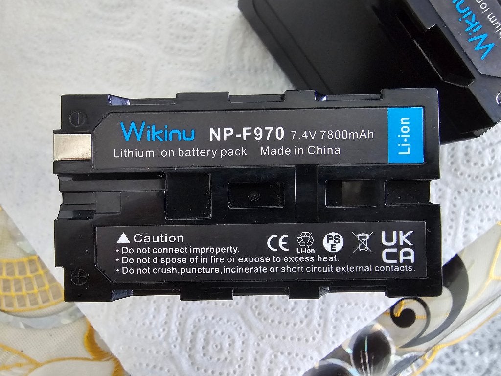 5 stuks NP-F970 vervangende batterij 7800mAh oplaadbare USBC, Ophalen of Verzenden, Refurbished