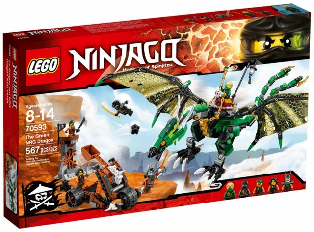 Lego Ninjago 70593 the green nrg dragon, Lego, Nieuw, Ophalen of Verzenden, Compleet