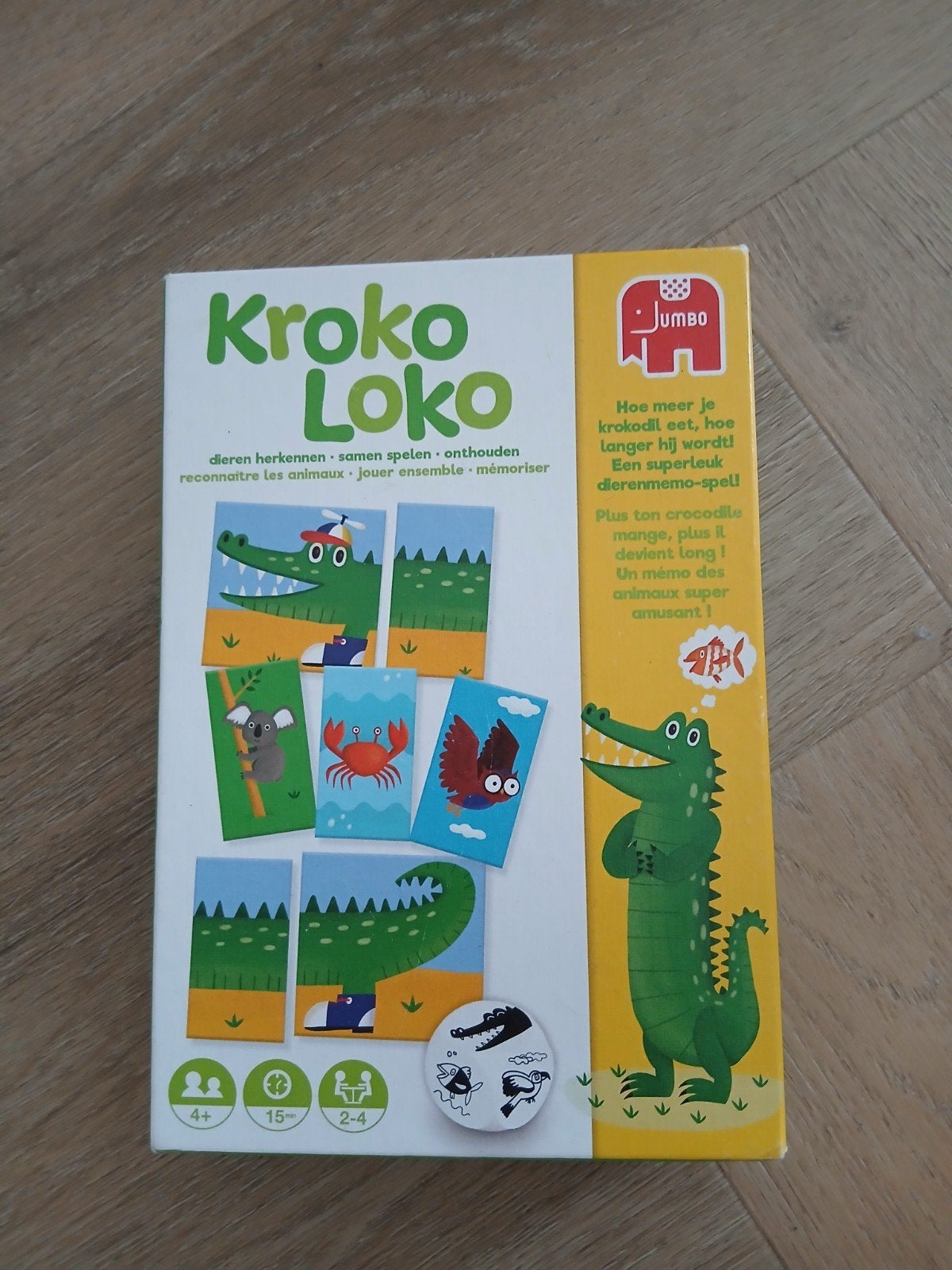 Kroko Loko - Leuk dierenherkenningsspel van Jumbo, Drie of vier spelers, Ophalen, Gebruikt, Jumbo