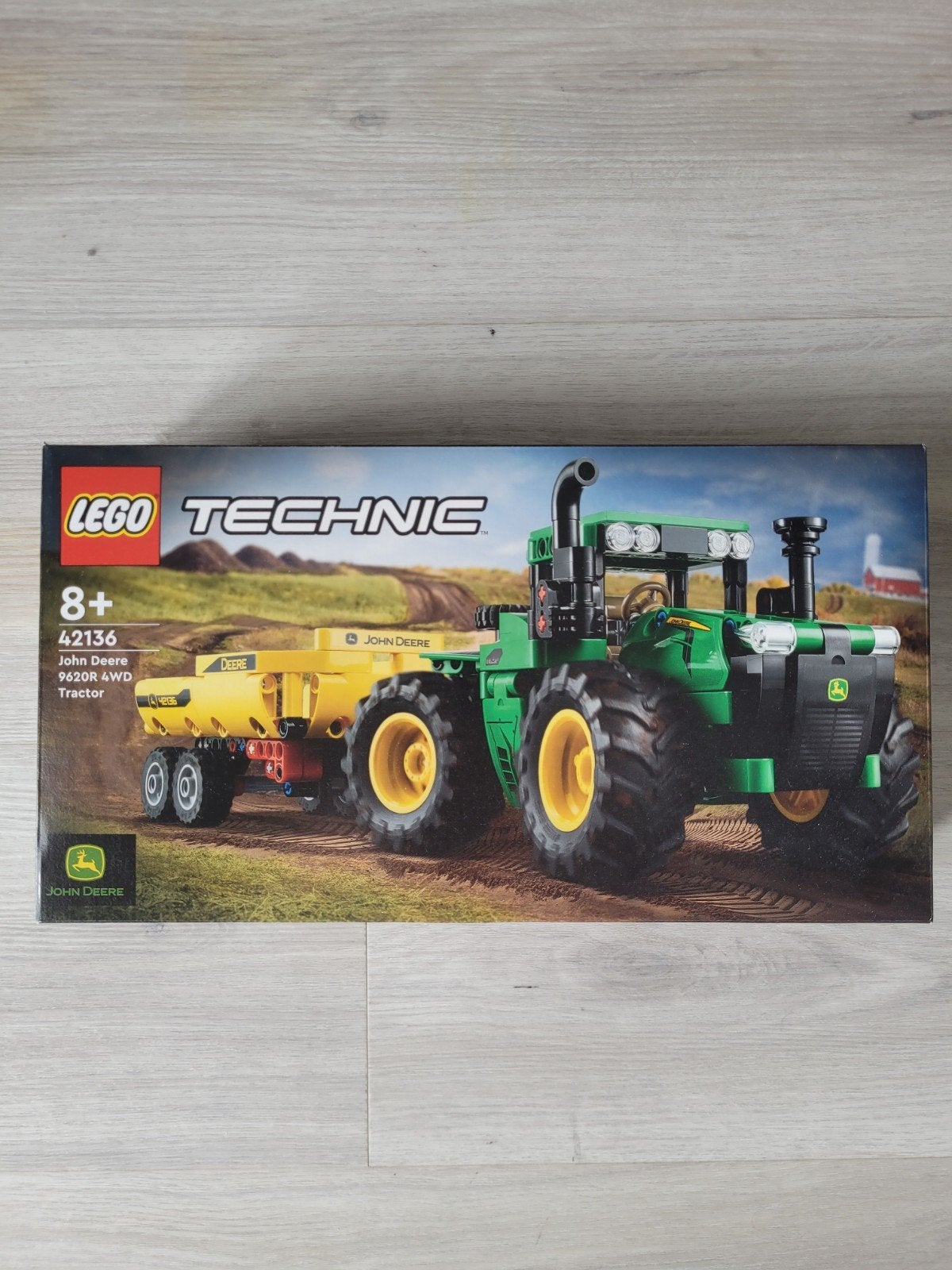 Lego John Deere 9620R 4WD tractor NIEUW 42136, Lego, Nieuw, Ophalen of Verzenden, Technic