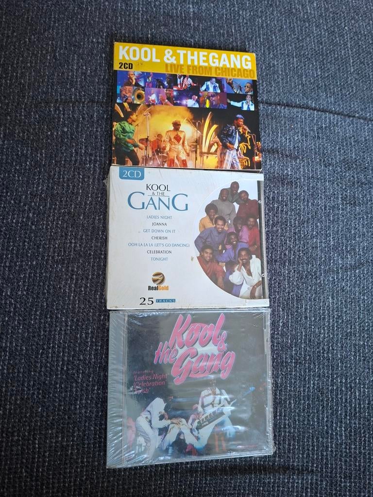 Kool & The Gang 3 Titels NIEUW, Verzamelen, Efteling, Nieuw, Overige typen, Verzenden