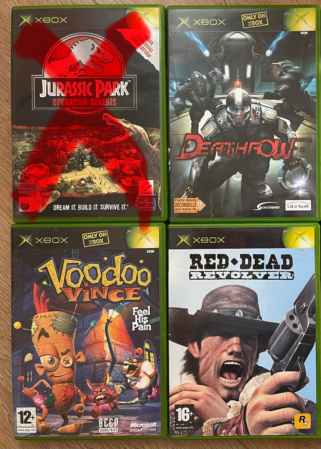 Zeldzame Xbox-titels - Red Dead Revolver, Voodoo Vince, etc, Gebruikt, Verzenden, Overige genres, 1 speler