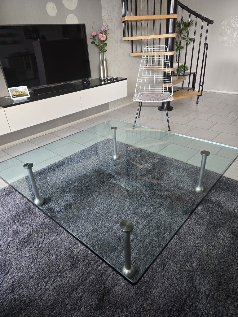 Salontafel, glas, design, Ophalen, Zo goed als nieuw, Glas, Modern, design