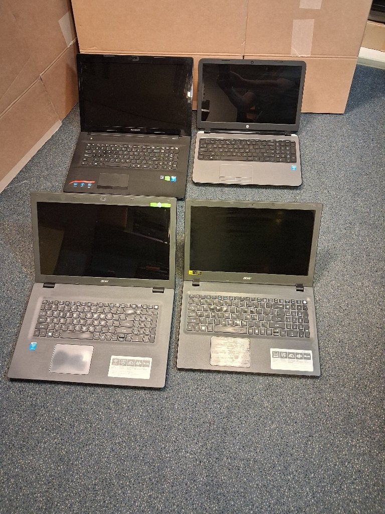 Partij laptops. 90 stuks, loop of sloop, voor export, Ophalen, Noreply@heineken.nl, Gebruikt, 15 inch