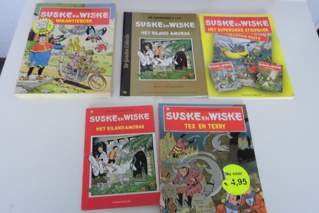 suske en wiske s, Meerdere comics, Ophalen of Verzenden, Gelezen, Europa