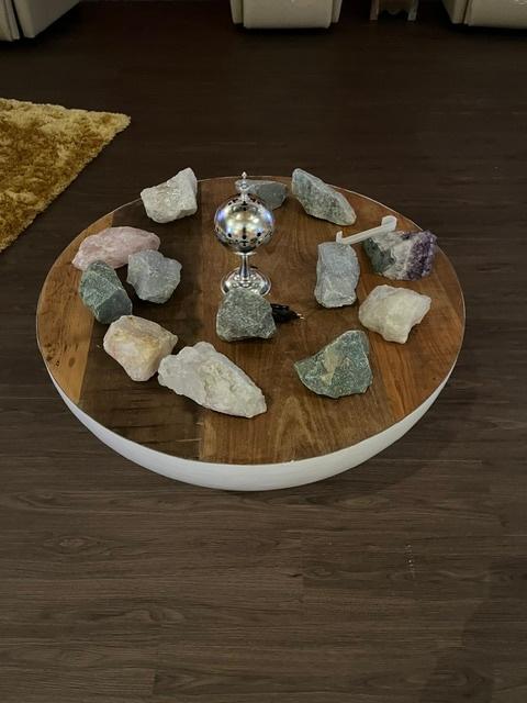 Ronde tafel, Ophalen, Rond, Zo goed als nieuw, Metaal