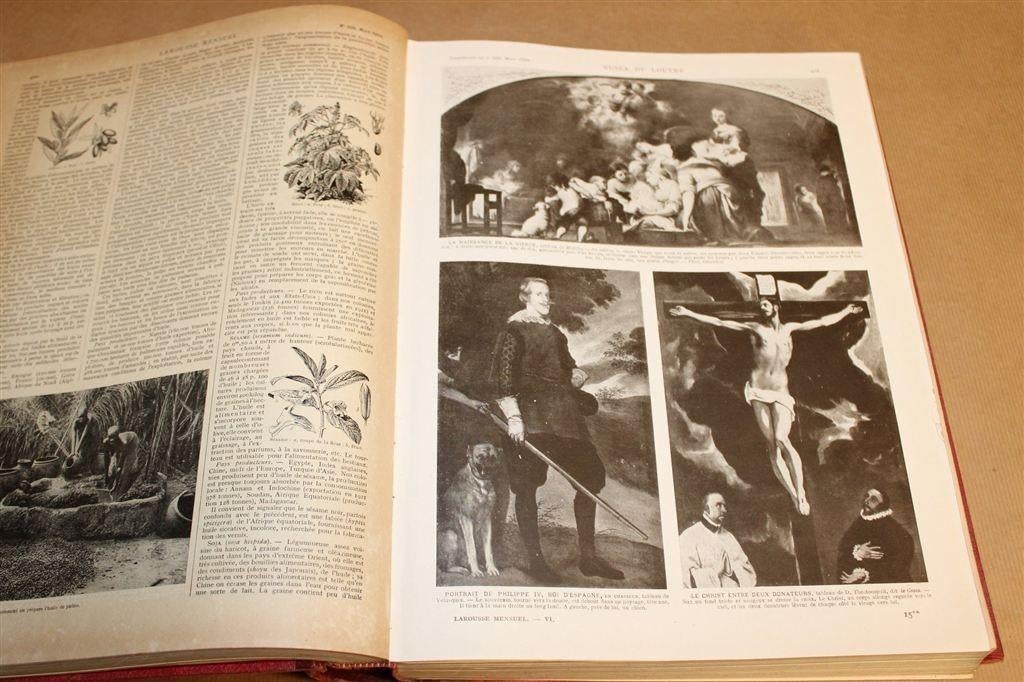 Larousse Encyclopedie [1923-1925] — Met 2520 Gravures, Ophalen of Verzenden