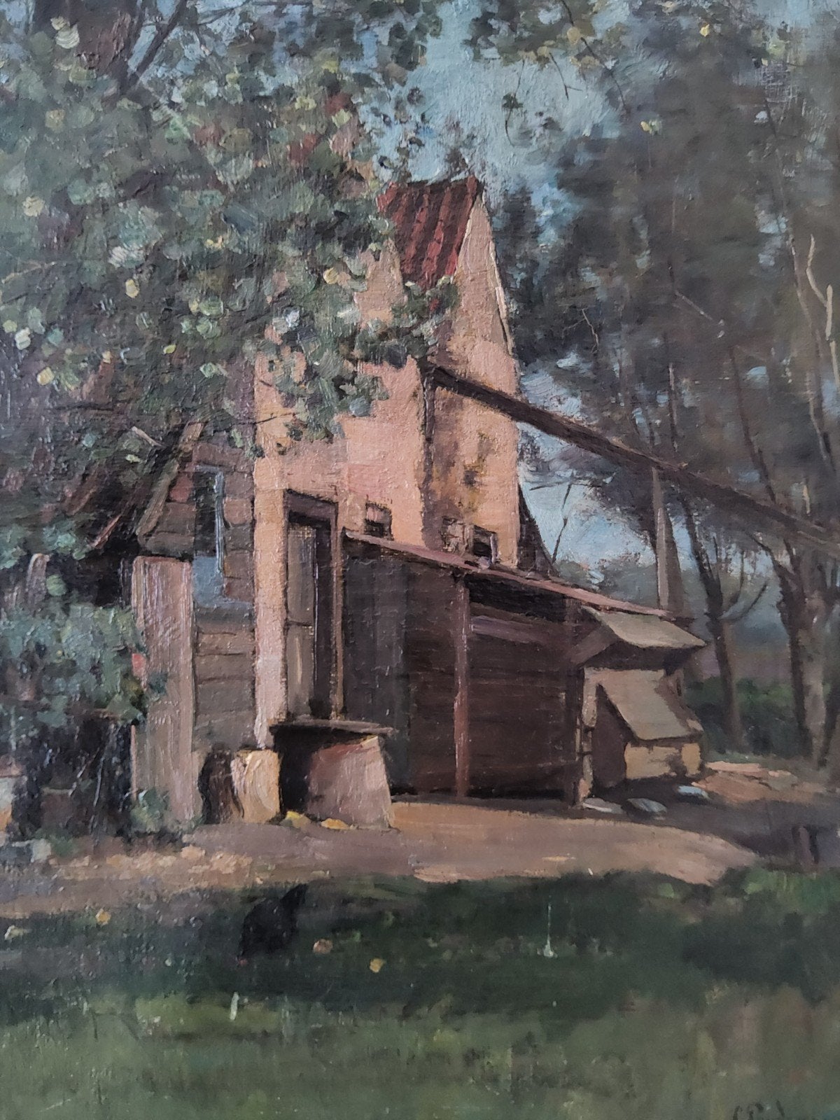 Schilderij gesigneerd, Ophalen of Verzenden