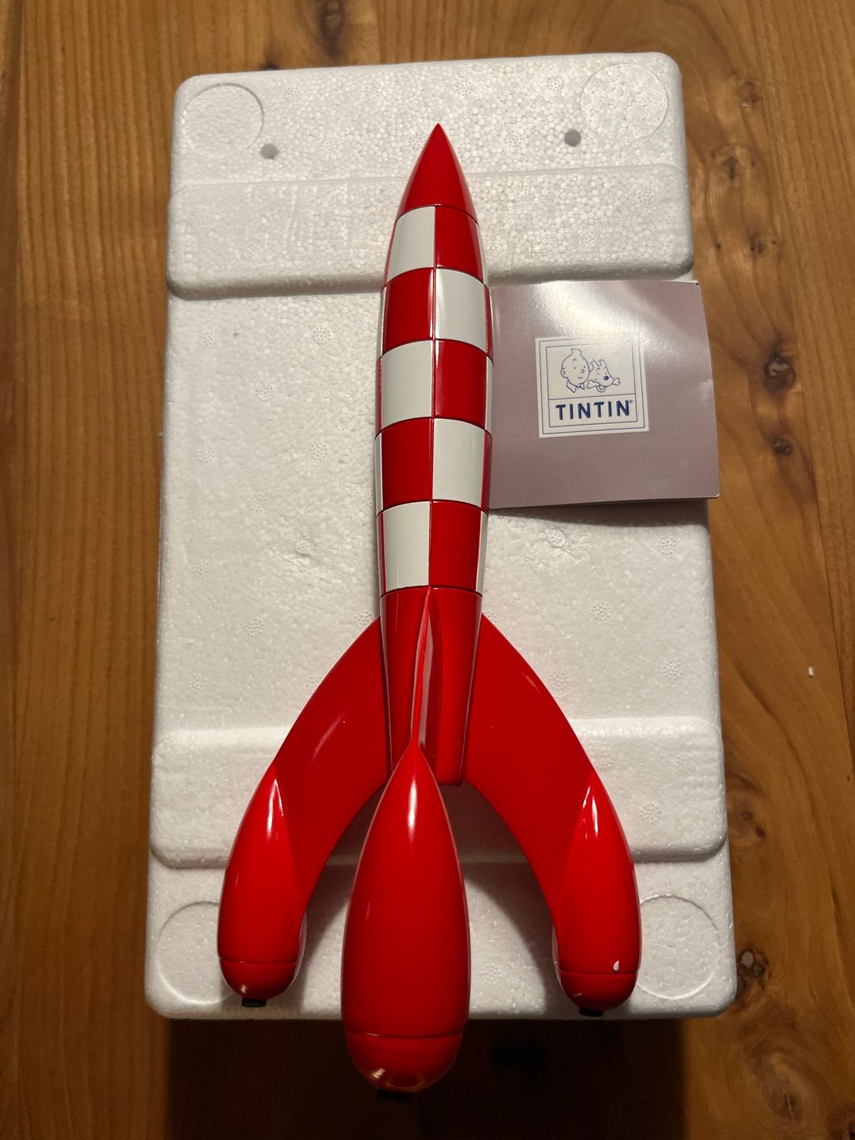 Originele Kuifje raket naar de maan - genummerd exemplaar, Verzamelen, Ophalen of Verzenden, Kuifje, Zo goed als nieuw, Beeldje of Figuurtje