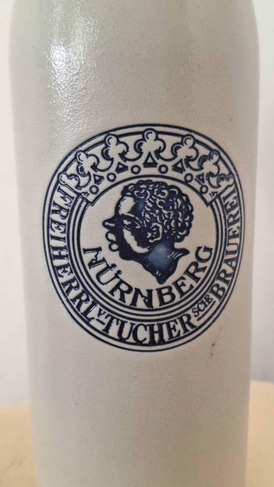 Tucher Brauerei bier pul Krug Mass Nürnberg, Verzamelen, Ophalen of Verzenden, Zo goed als nieuw, Pul(len), Overige merken