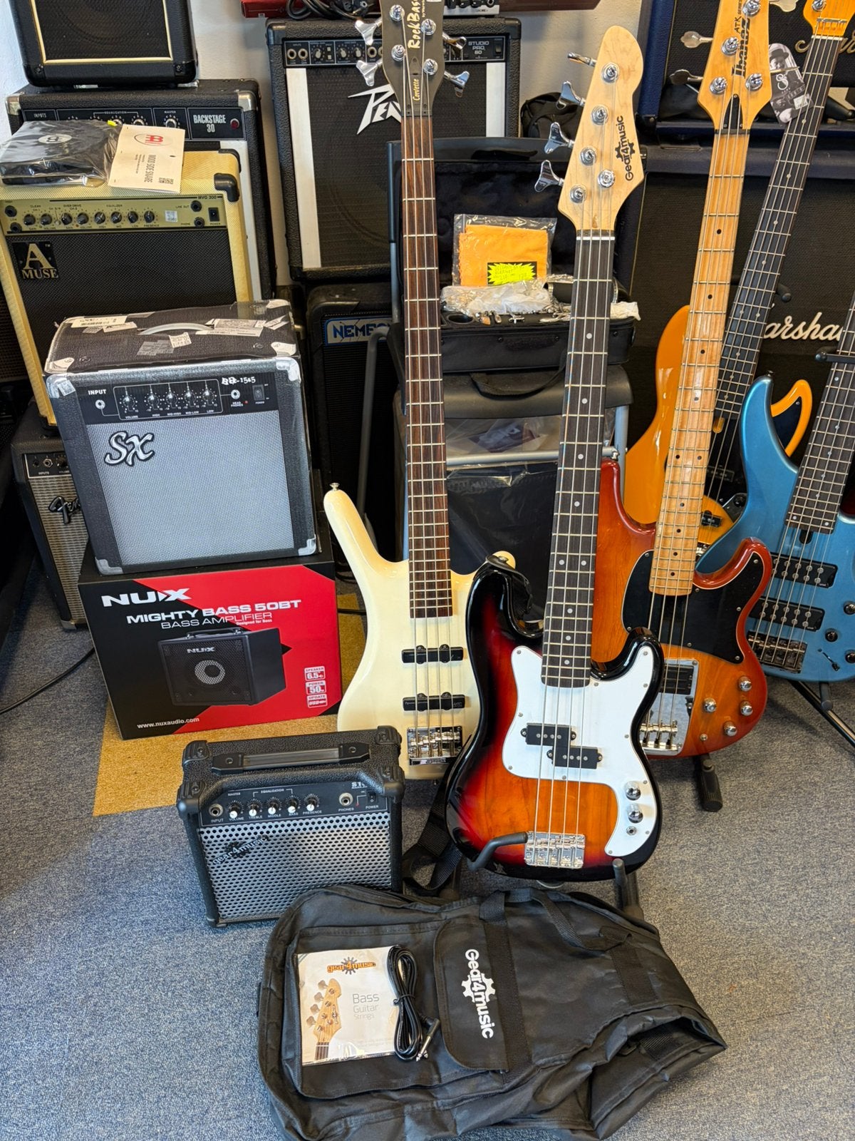 Div basgitaar Warwick Ibanez Yamaha Hagstrom Vioolbas occ va, Muziek en Instrumenten, Ibanez yamaha, Gebruikt, Basgitaar, Warwick