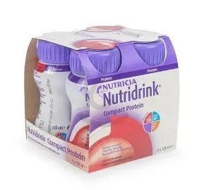 Nutridrink Compact Protein Bosvruchten 48 Flesjes 125 ML, Ophalen of Verzenden, Nieuw, Poeder of Drank