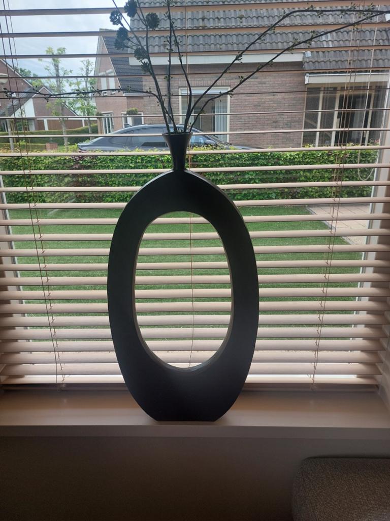 Nog als nieuw, Huis en Inrichting, Ophalen, Minder dan 50 cm, Rood, Glas