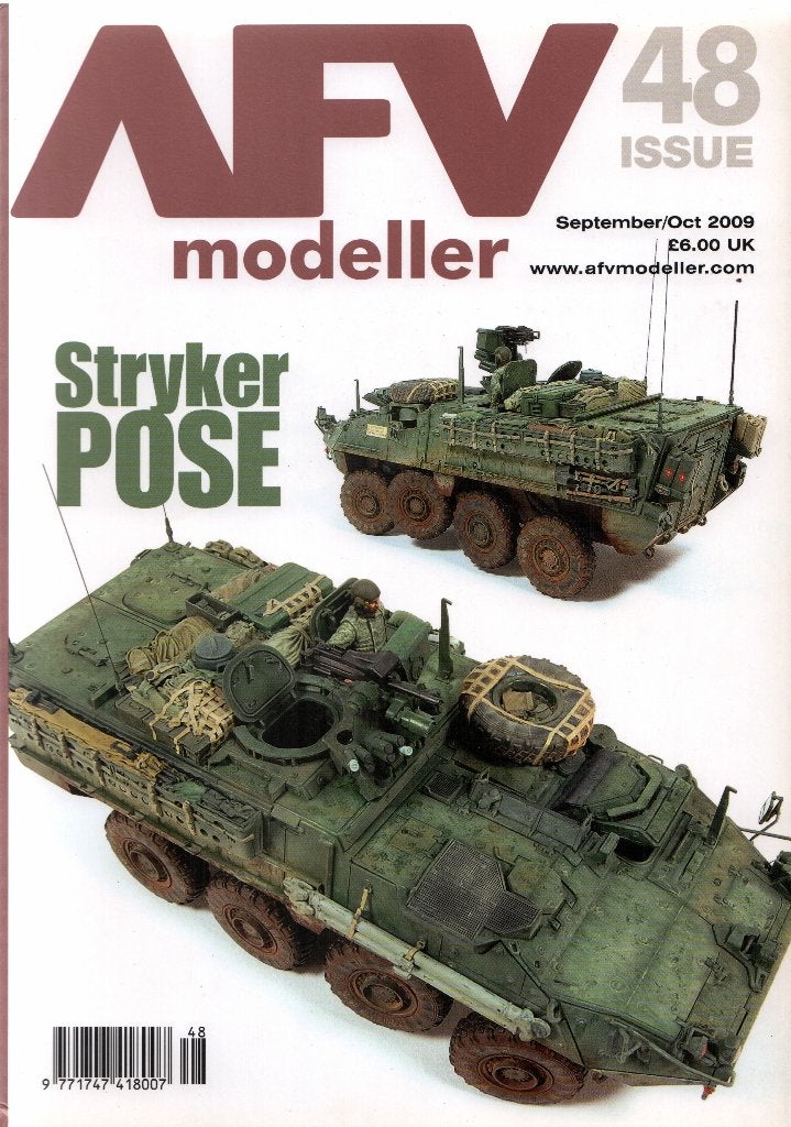 AFV Modeller magazine No 48 Stryker pose, Ophalen of Verzenden, 1:32 tot 1:50, Auto, Overige merken