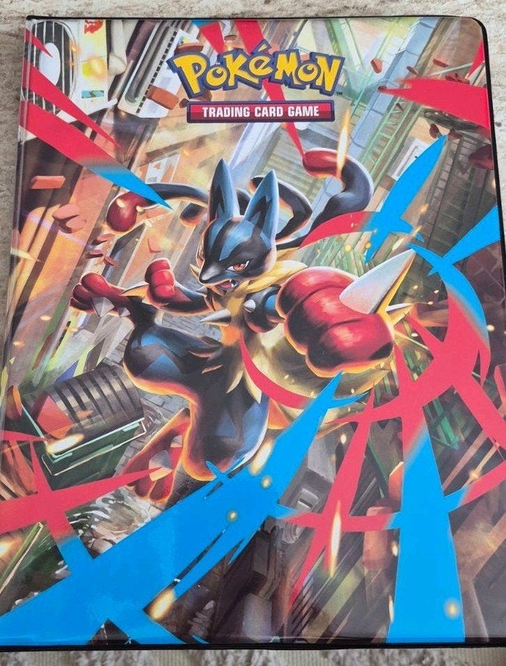 Pokémon Mega Evolution kaarten + binder, Ophalen of Verzenden, Zo goed als nieuw, Meerdere kaarten
