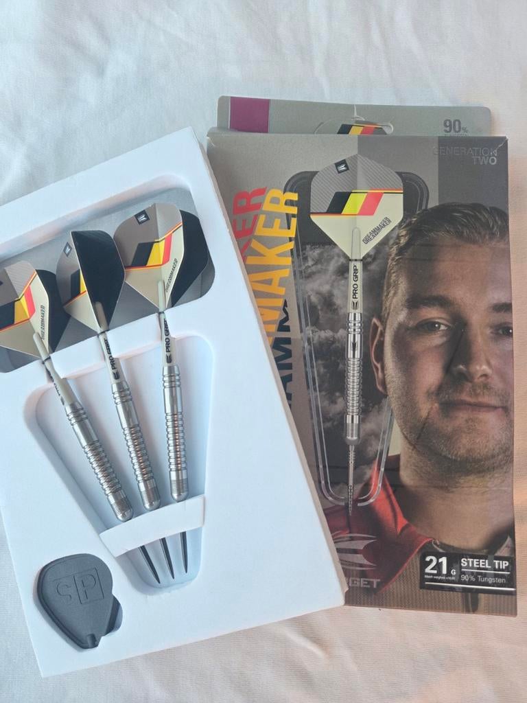 Target Dimitri van den Bergh G2 Darts - 21g, Sport en Fitness, Darts, Ophalen of Verzenden