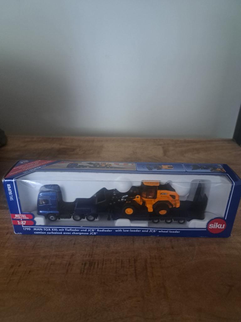 Siku model man tgx xxl dieplader, Gebruikt, SIKU, West germany, N.b