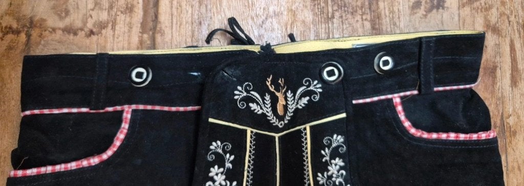 Leuke dames lederhosen, Kleding | Dames, Zwart, Maat 42/44 (L), Djt@dejuistetoon.eu, Ophalen of Verzenden