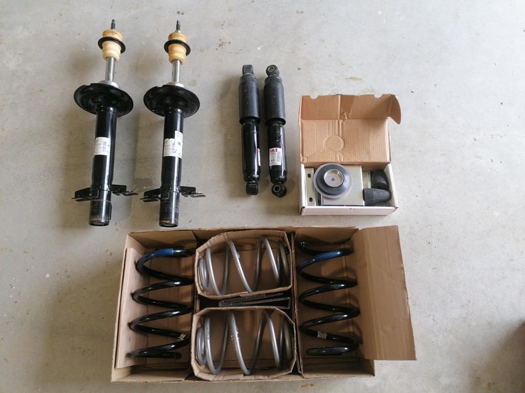 Schokdempers Veerpoot Set Fiat Ducato (Nieuw), Ophalen