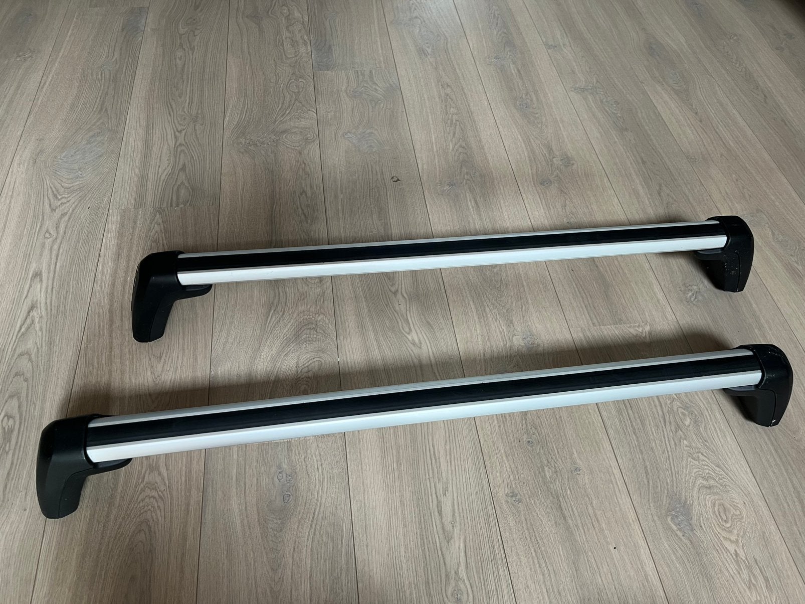 Originele BMW dakdragers gekocht voor BMW 3 serie zgan, Auto diversen, Dakdragers, Ophalen, Zo goed als nieuw