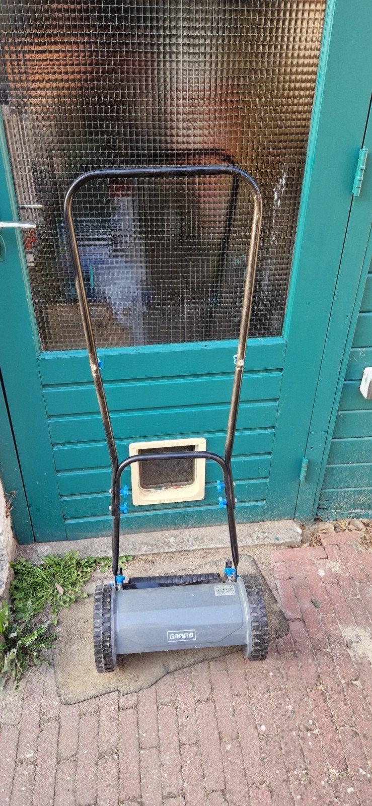 Gamma handgrasmaaier - Zo goed als nieuw, Ophalen, Handgrasmaaier, Zo goed als nieuw, 30 t/m 39 cm