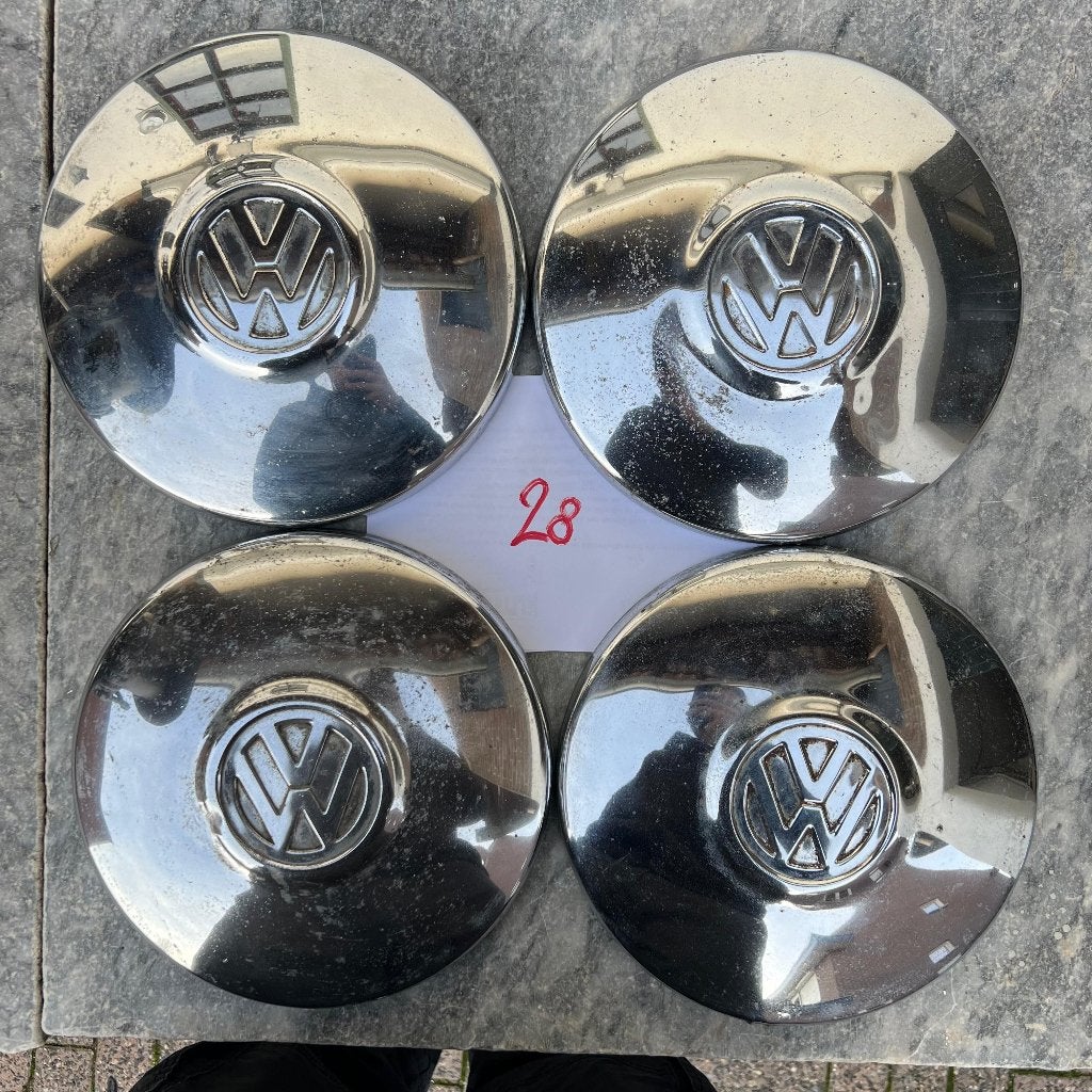 VW Chromen Wieldop 4x130 Kever KG T14 1968 en jonger (28), Ophalen of Verzenden