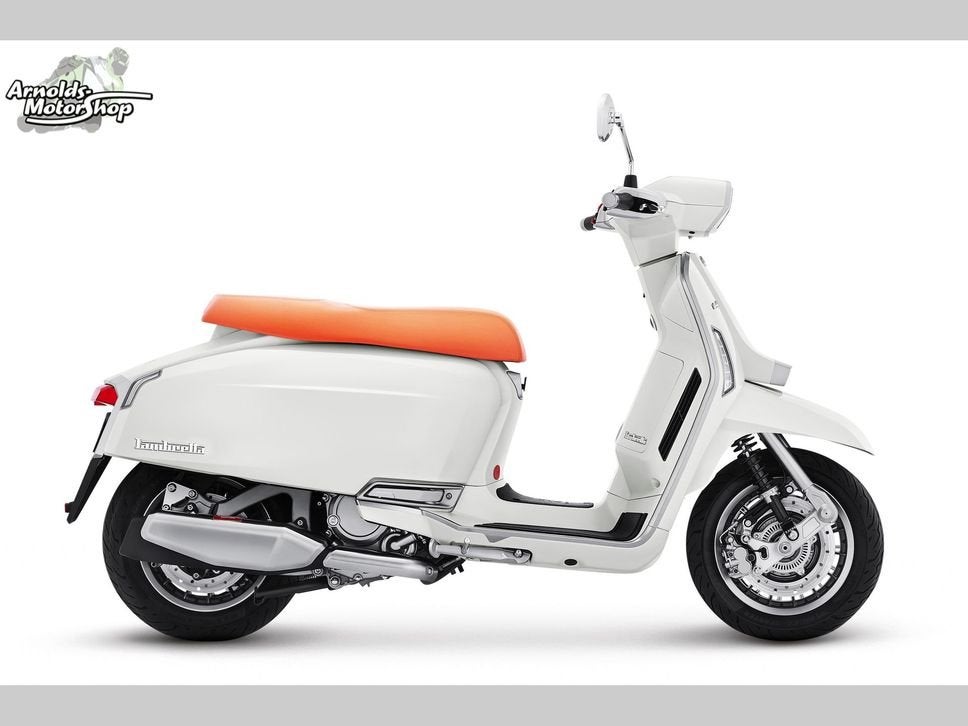 LAMBRETTA G350 Whole White / Orange Seat, 330 cc, Bedrijf, Overig, Onbekend