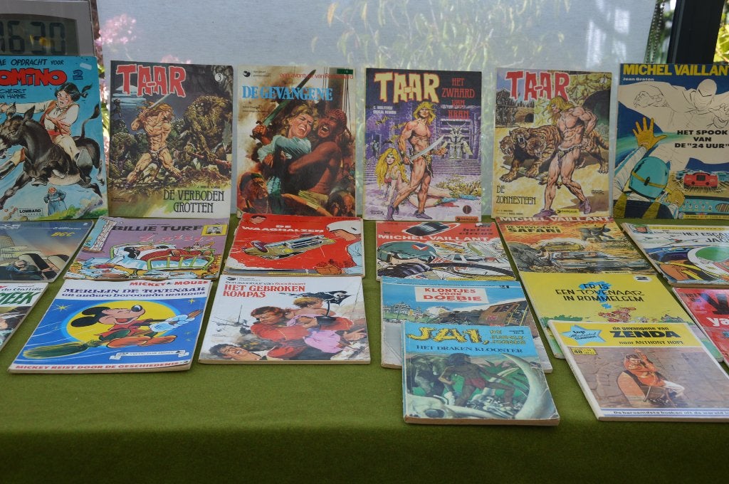 24 oude stripboeken jaren 60/ 70/ 80: Roodbaard Yalek Barbar, Meerdere stripboeken, Ophalen of Verzenden, Gelezen, Diverse auteurs