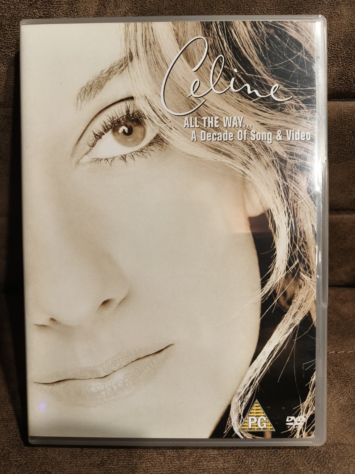 Celine Dion - All The Way... A Decade Of Song & Video DVD, Alle leeftijden, Ophalen of Verzenden, Muziekvideo's, Inclusief doosje