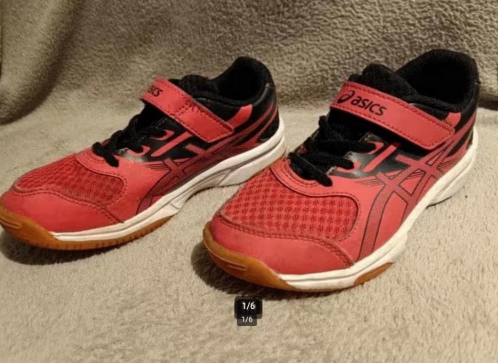 Asics sportschoenen maat 31,5 (19,5cm), Gebruikt, Hardloopschoenen, Ophalen of Verzenden, Asics