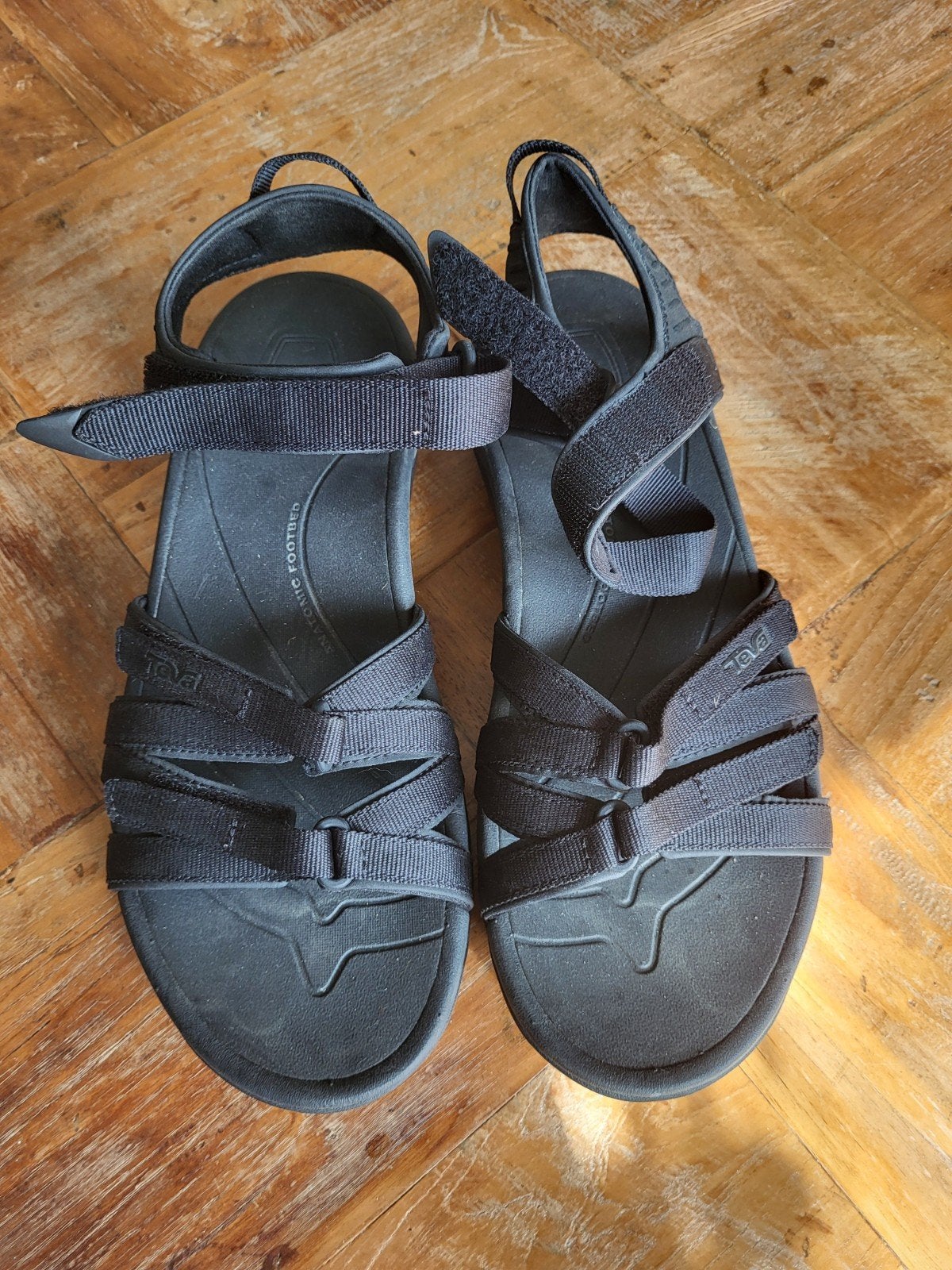 Teva wandelsandalen maat 41 - Zo goed als nieuw, Kleding | Dames, Zwart, Zo goed als nieuw, Teva, Sandalen of Muiltjes