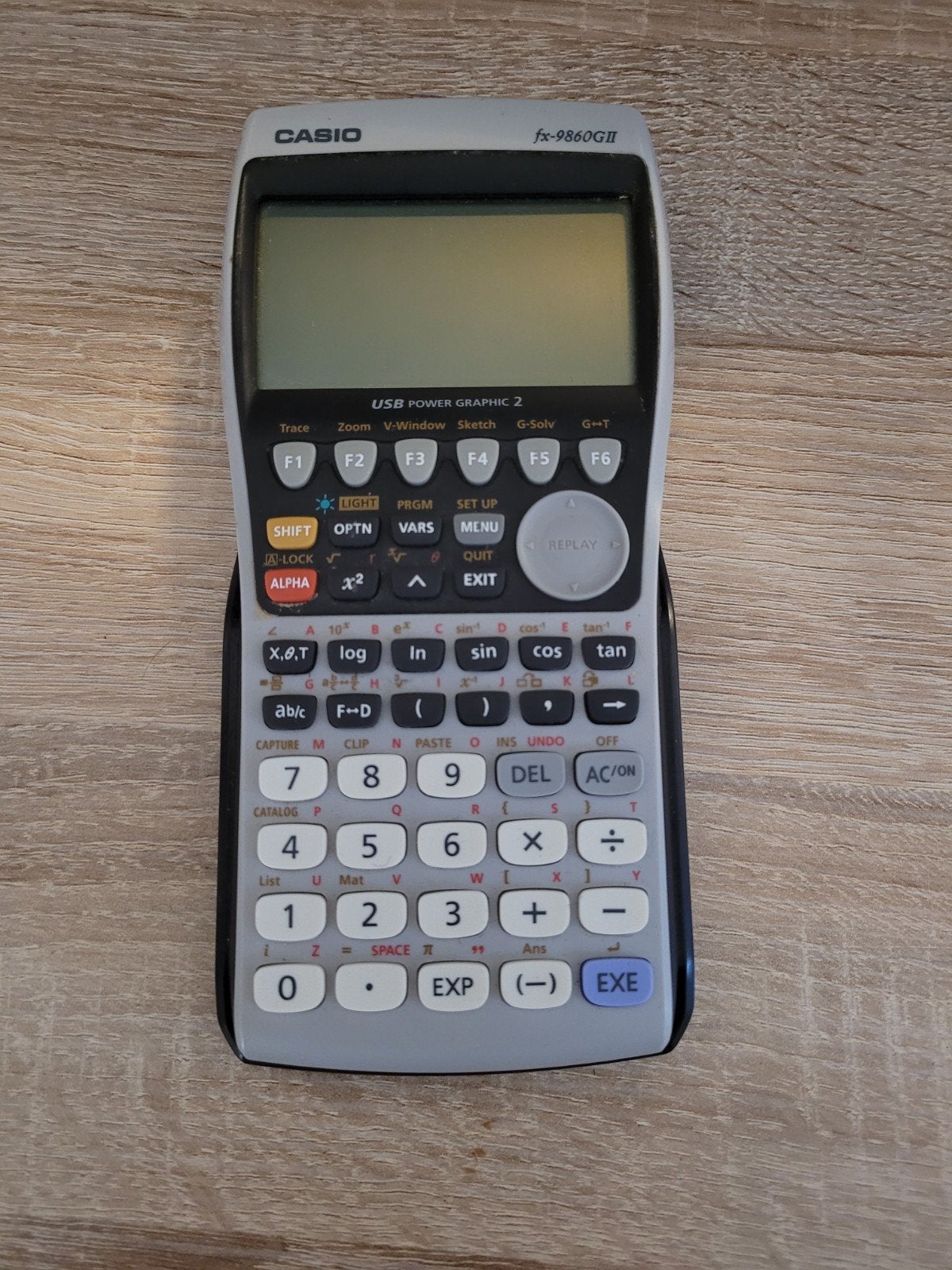 Casio FX 9860 GII - grafische rekenmachine, Ophalen, Grafische rekenmachine, Zo goed als nieuw