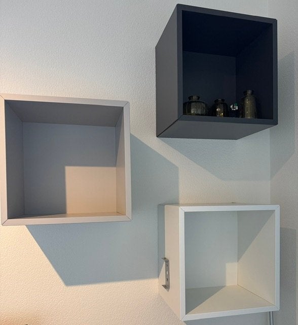 Ikea, wandkast kubussen, Ophalen, Zo goed als nieuw