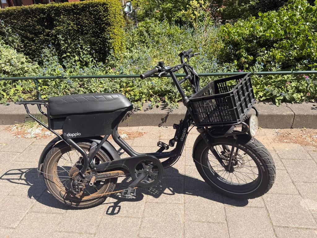 Doppio fatbike – rijdt nog, zonder sleutel, Ophalen, Gebruikt, Elektrisch, 1 kind